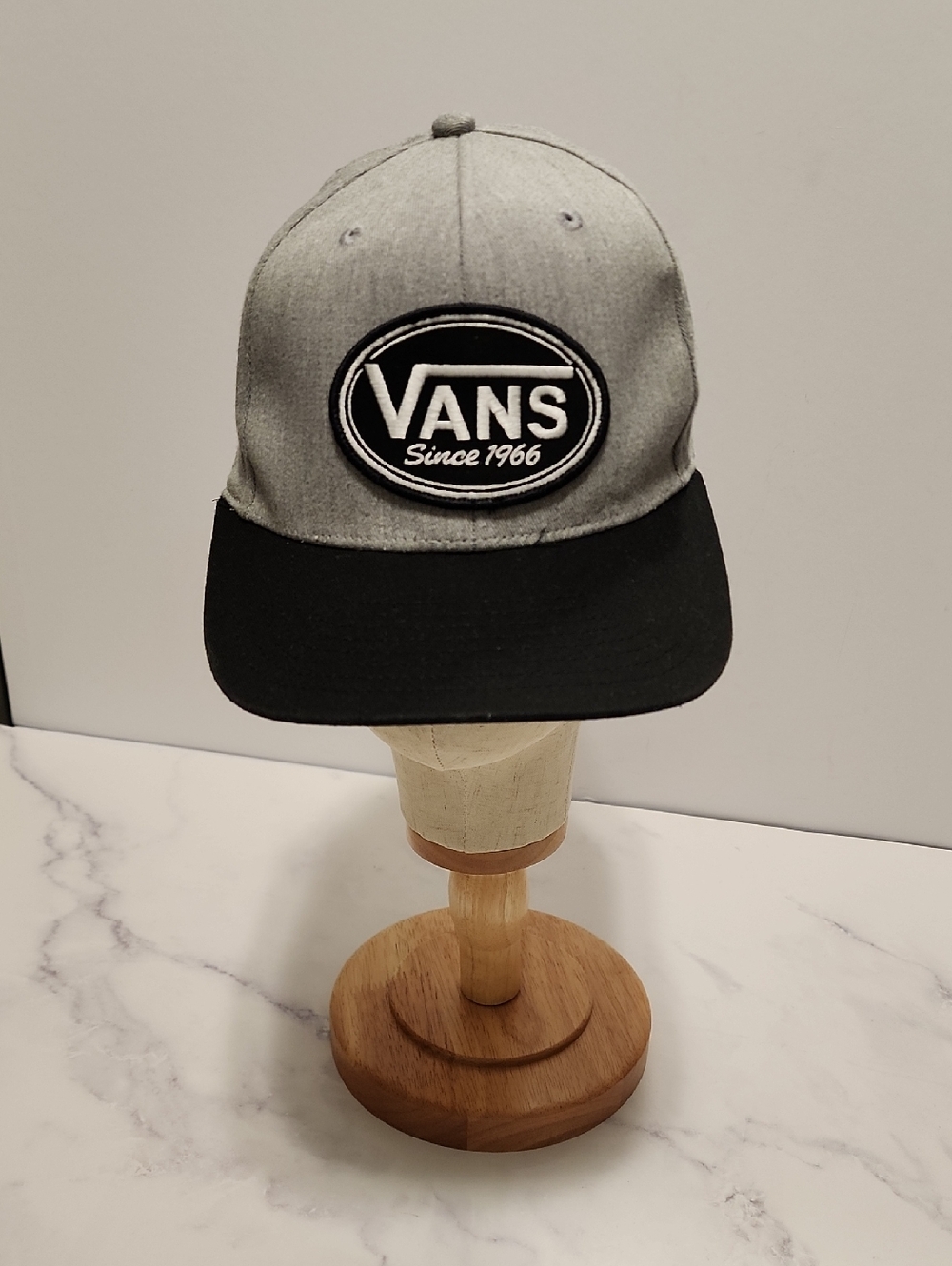 Vans Gray and Black Baseball Cap